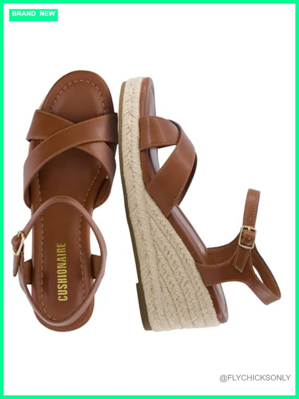 Faux Leather Espadrille Wedge Sandals Crisscross Open Toe Ankle Strap Women
